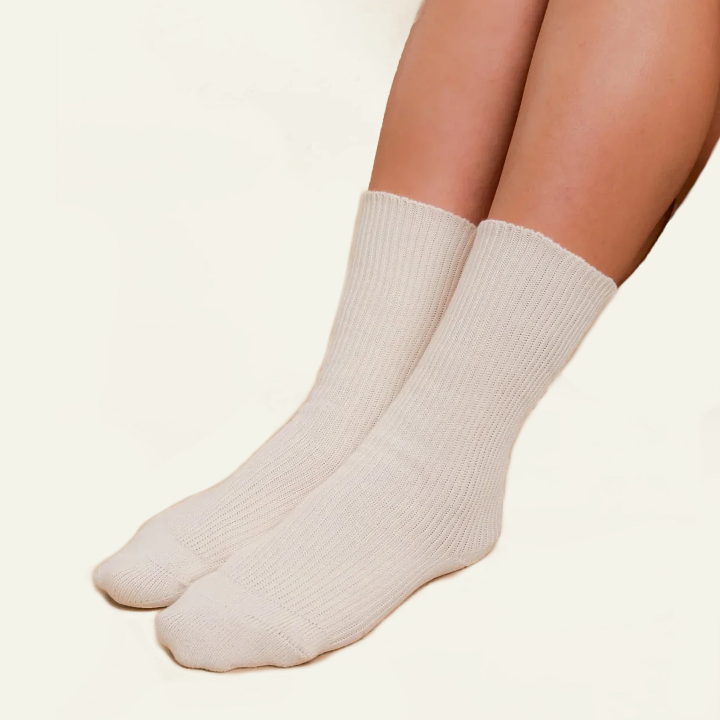 Elastic-Free 100% Cotton Socks 2 Pkg – Cottonique